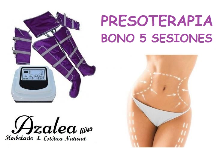 5 Sesiones de Presoterapia, ¡ y a mimar tus piernas!