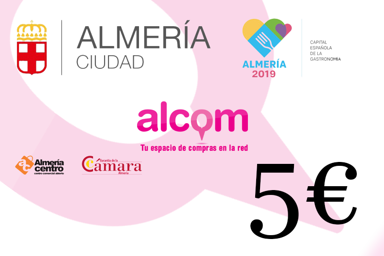 CUPÓN REGALO 5€ EN COMERCIOS ALCOM